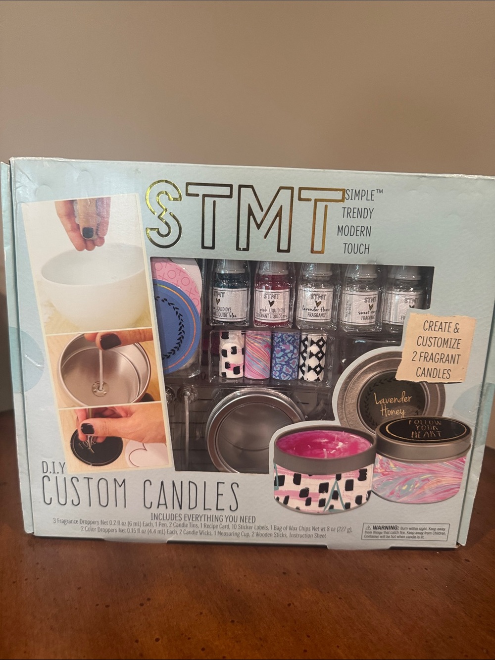 DIY Custom Candles Kit - Pink